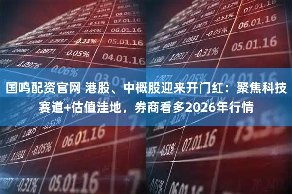 国鸣配资官网 港股、中概股迎来开门红：聚焦科技赛道+估值洼地，券商看多2026年行情